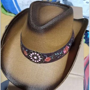 Cowgirl Style Hat, Fedora For Women, Western Style Fedora, Cowboy Fedora, Unisex Cap, Wide-Brimmed Hat, Bohemian Style Hat, Fedora Style