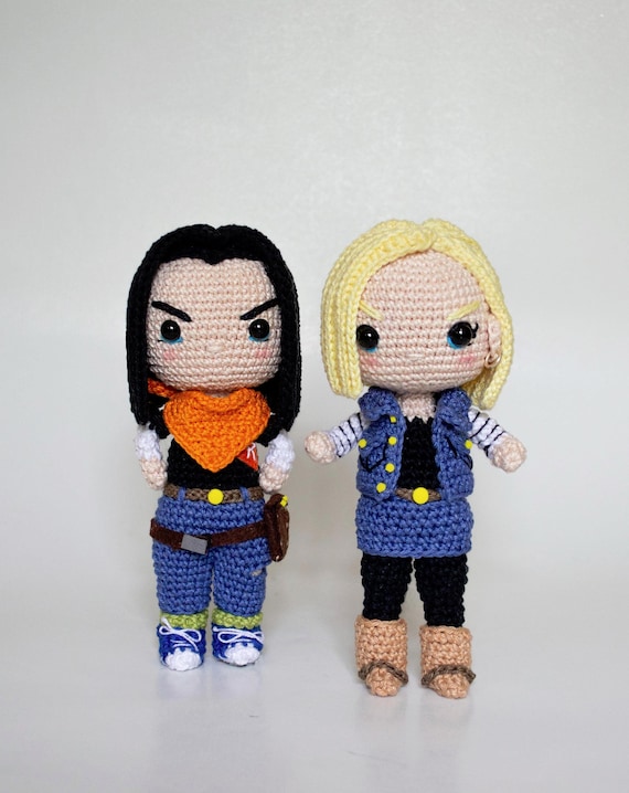 あみぐるみパターン 人造人間C17とC18 - Etsy 日本