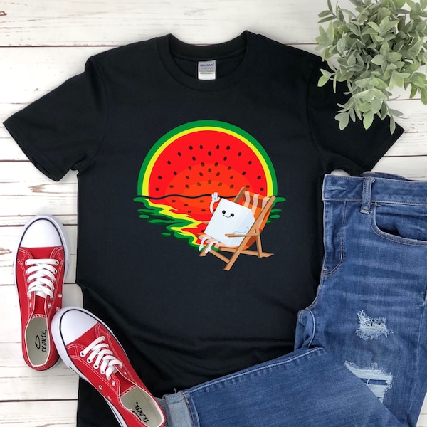 Watermelon Sugar Hi Summer Beach Vibes Sunset Melon Fruit Sunny Vacation Pop Music Summertime Sun Gift T-Shirt | Hoodie | Sweater | Tank Top