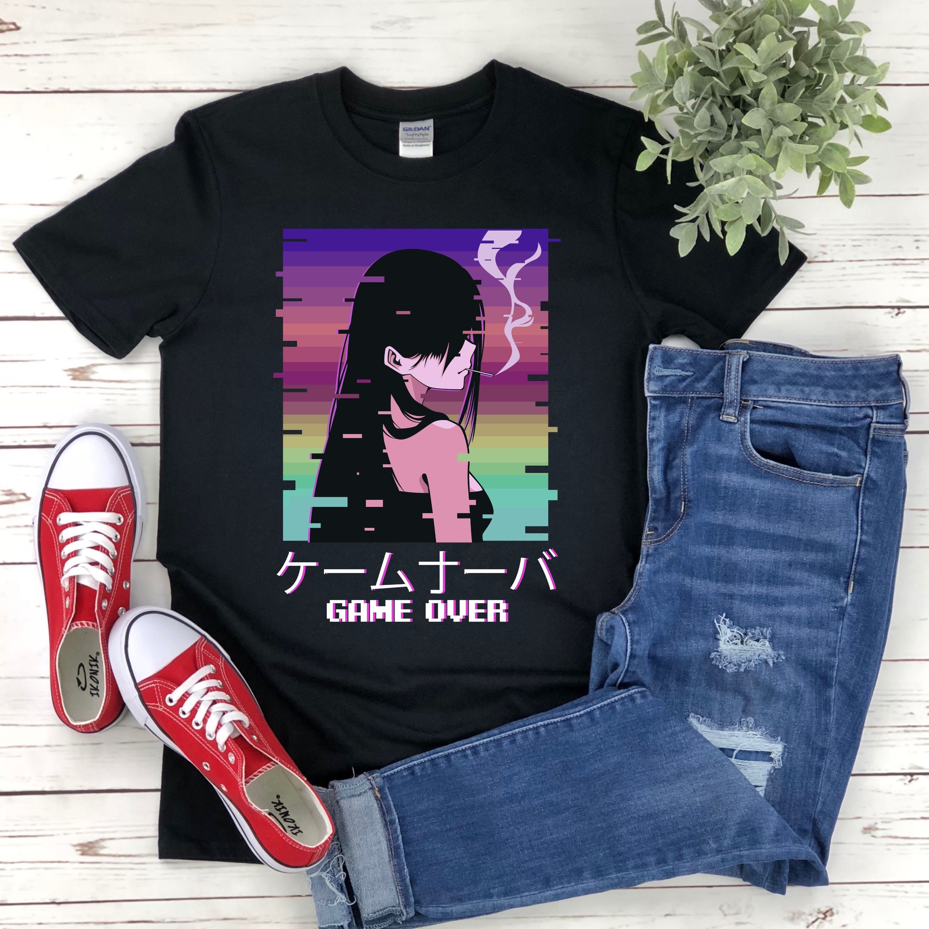  Support Catgirl Research Cute Anime Cat Girl Waifu Meme Neko  T-Shirt : Clothing, Shoes & Jewelry