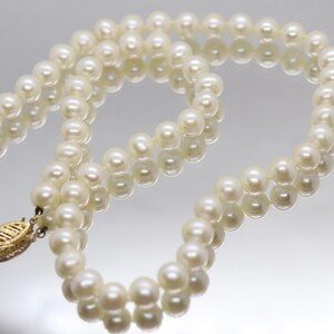 14k Gold FIC Cultured freshwater Pearls. 18in length