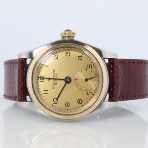 Vintage Rolex Watch. Rolex Oyster Royal 3121 Ss and 9k Bezel. 29mm