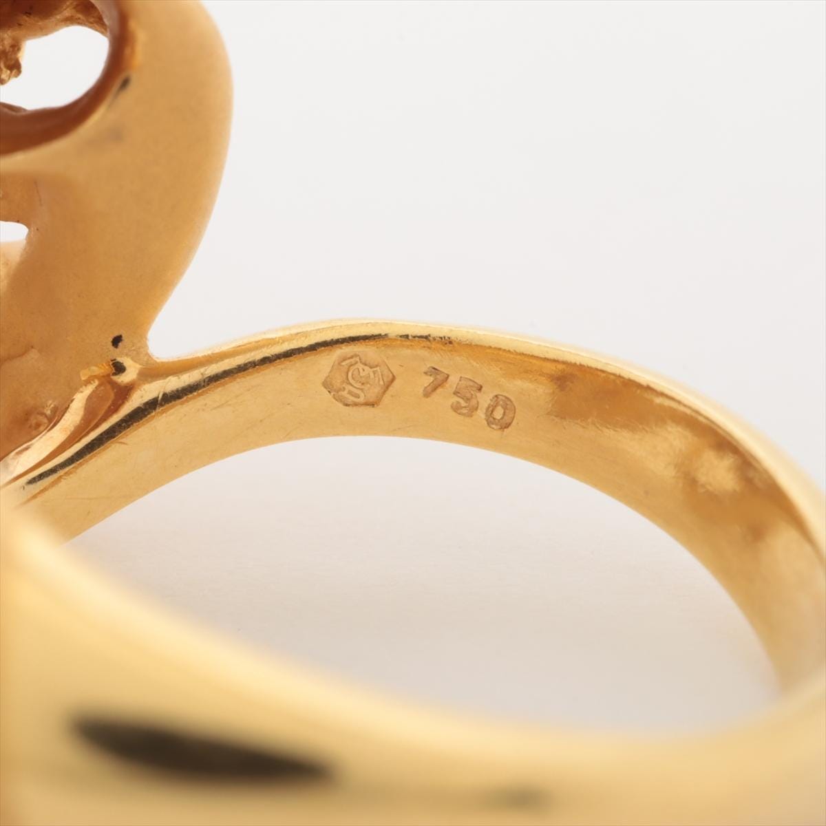 カレラ・イ・カレラ 18K ゴールド パンサー リング ルビー アイ 