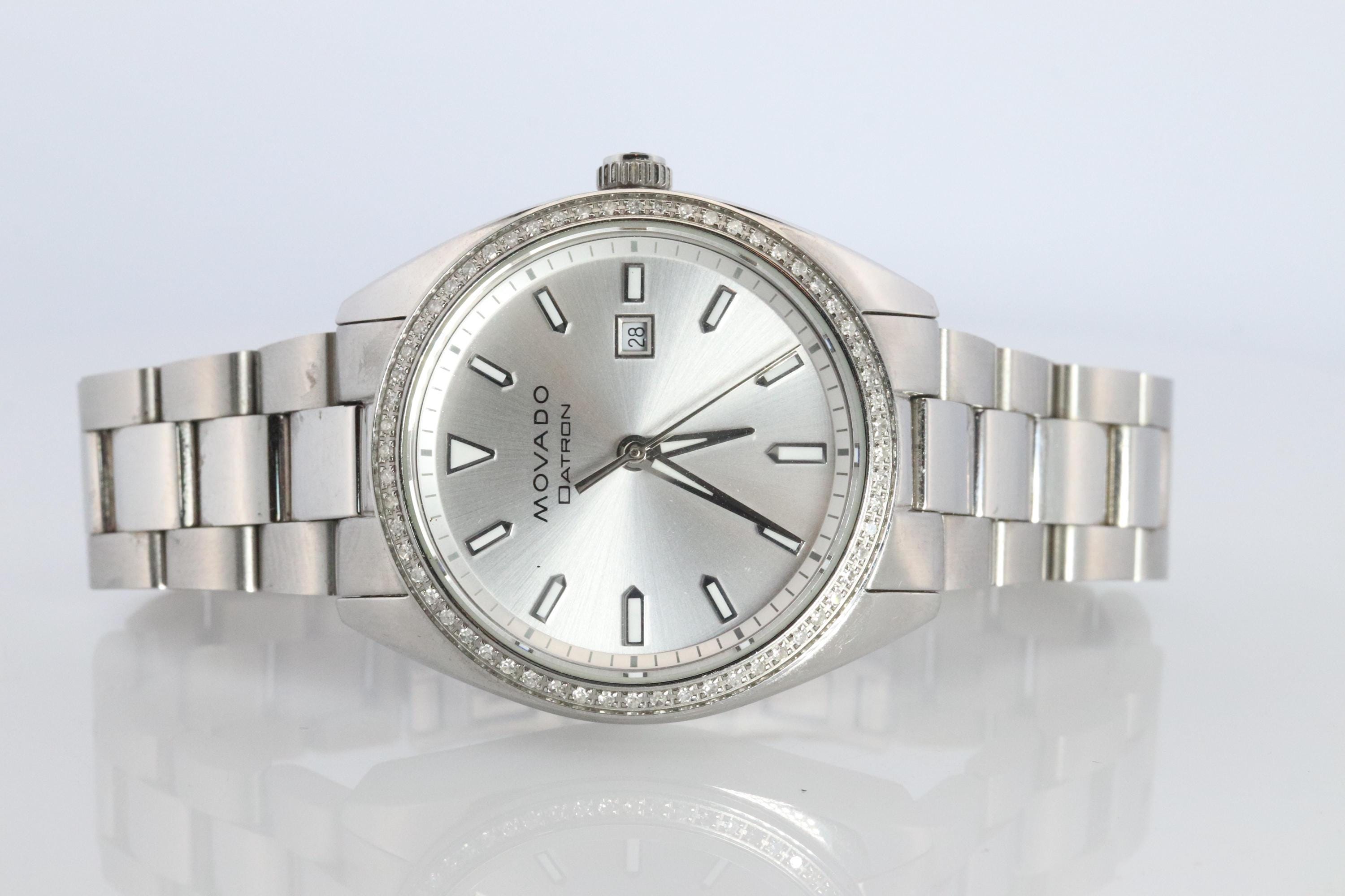 Diamond Movado - Etsy