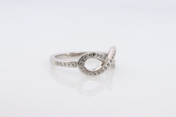 Tiffany and Co. Diamond Ring. Platinum Infinity D… - image 5