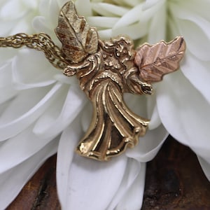 Black Hills Gold Angel Pendant. 10k multi tone Black Hills Gold Guardian Angel Pendant (34/50)