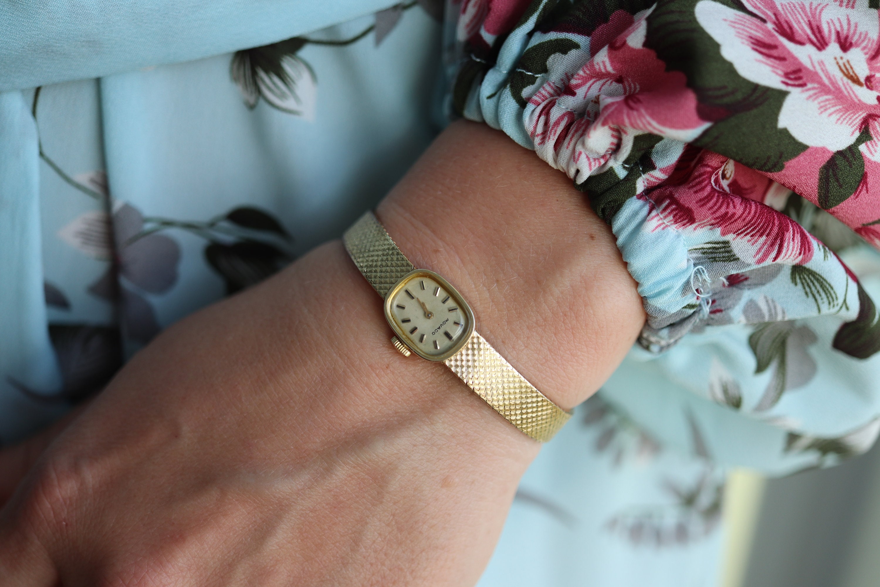 14k MOVADO Mechanical Watch. Movado Vintage Ladies Watch