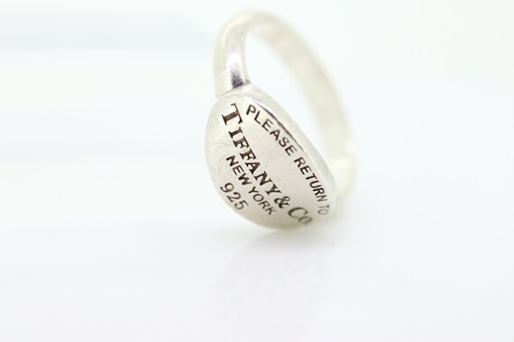 Tiffany & Co Ring. Please Return to Tiffany Sterl… - image 6