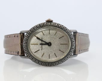 Jaeger Le Coultre 9034 Swiss Watch. Sterling Silver 925 JLC Ladies Watch.