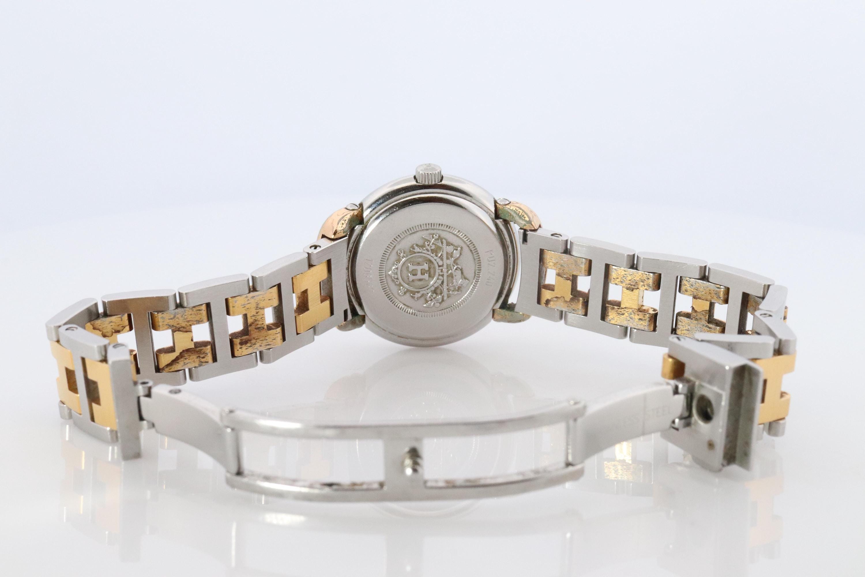 【HERMES】vintage pierce HERMÈS Vintage Box Calf Leather Black Bag Ring with Shoulder