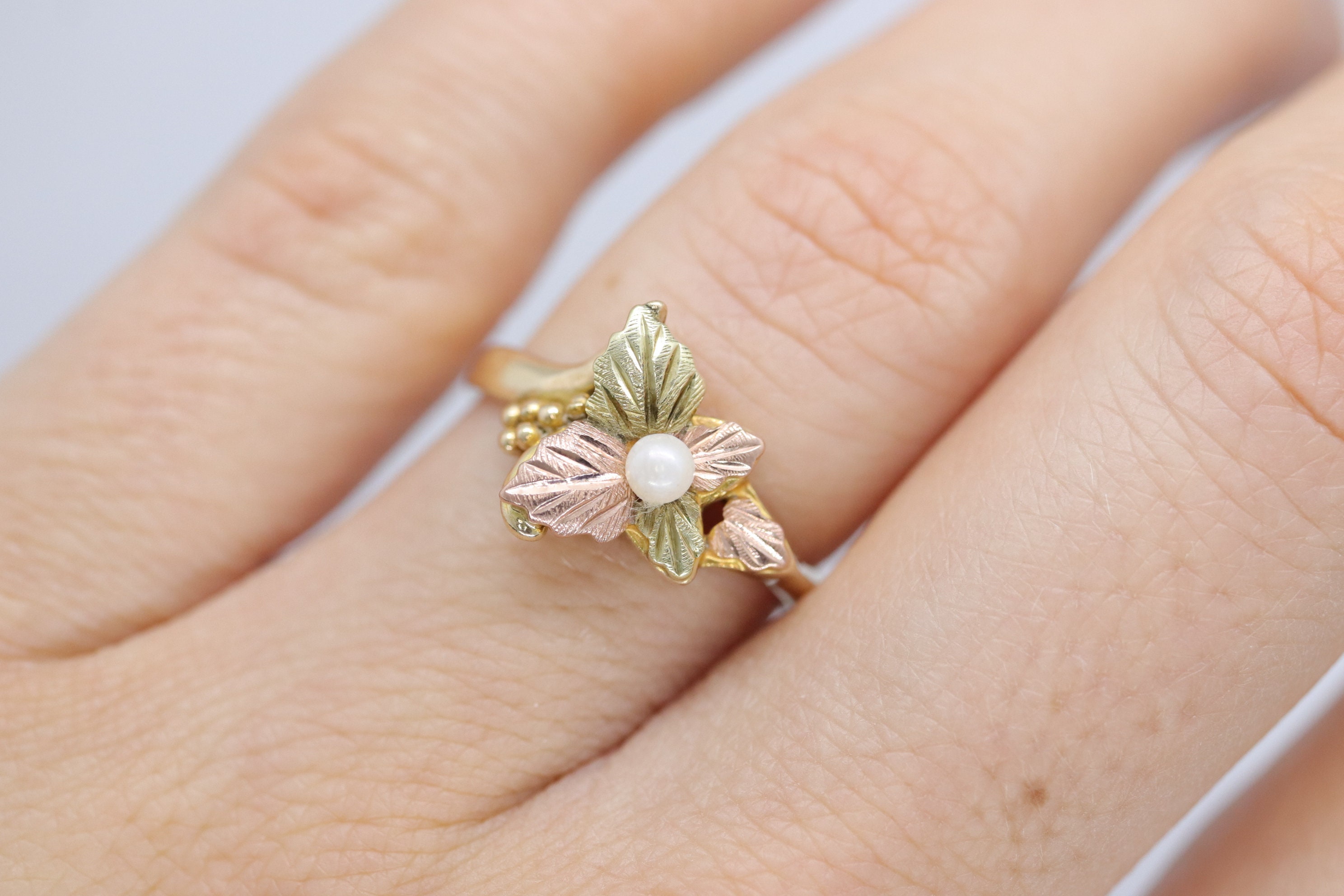 Black Hills Gold Rings Etsy Australia