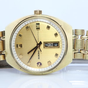 Vintage Rado STAG Automatic Gents Watch 35mm Dress Watch Day