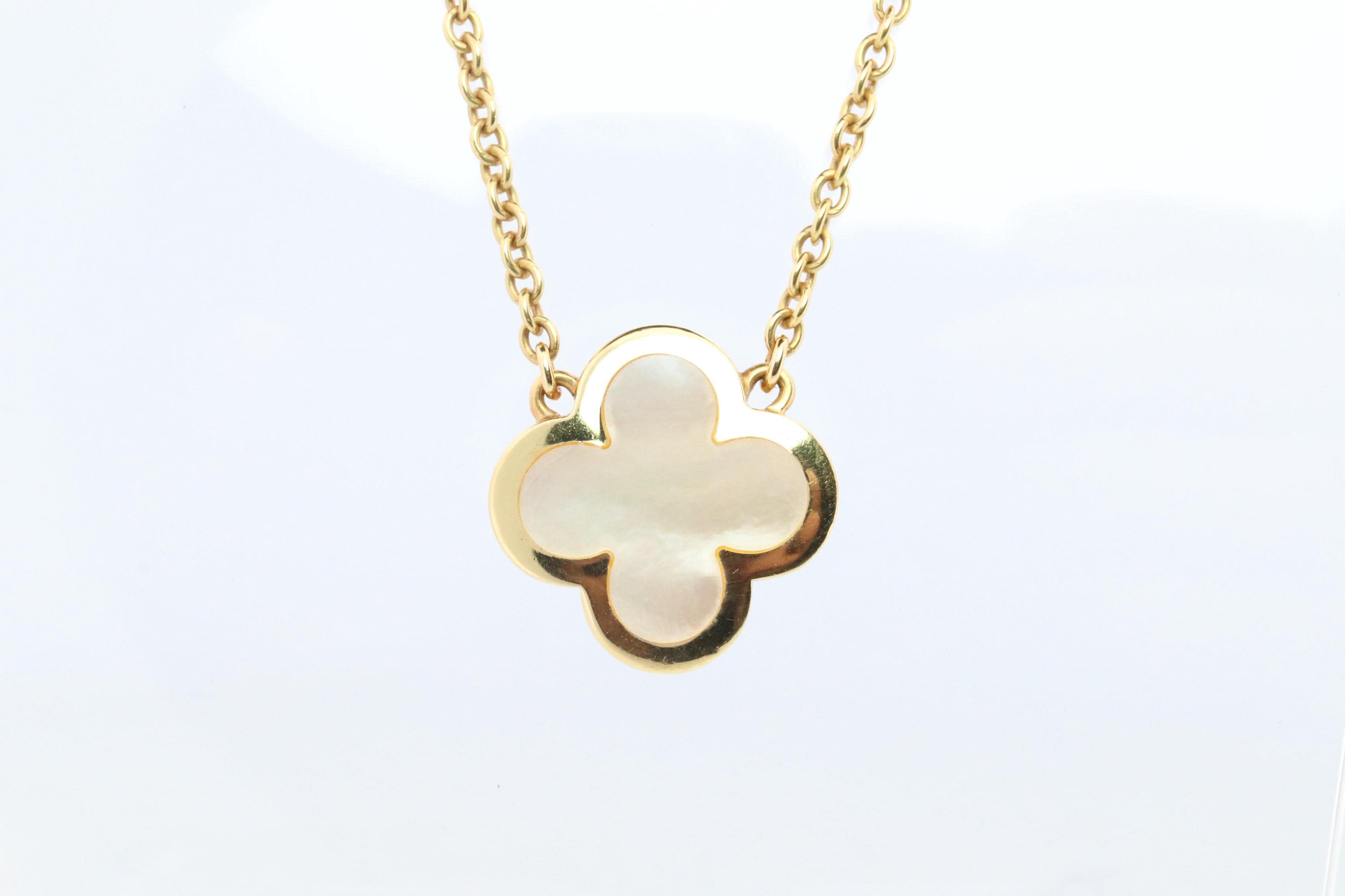 Authentic Van Cleef Alhambra Necklace - Etsy