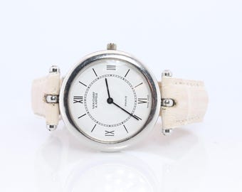 Van Cleef und Arpels Armbanduhr. VCA 53140 La Kollektion Ss Runde 31 mm Uhr