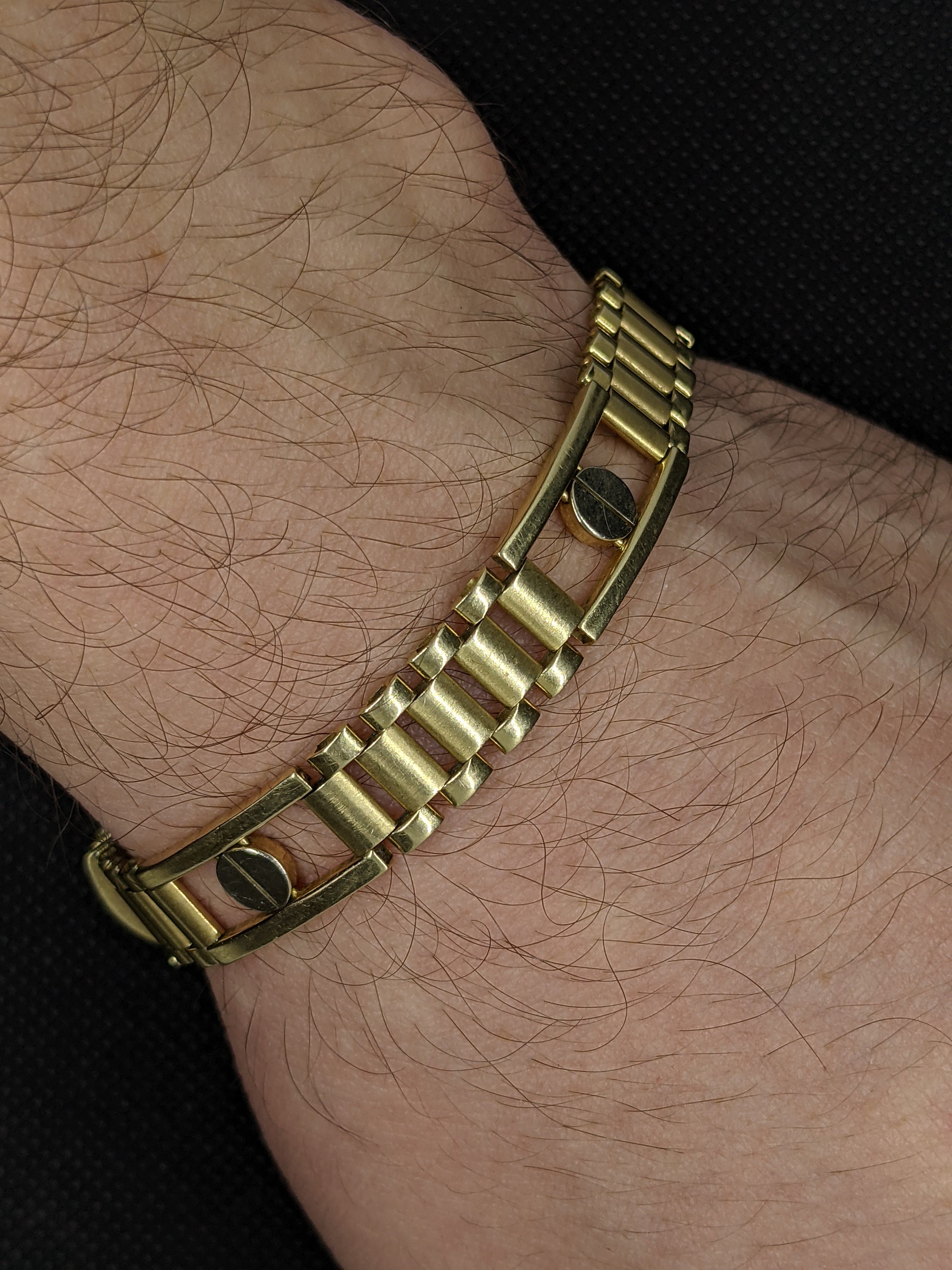 14k Panther Link Chain Bracelet. 20 Grams - Etsy