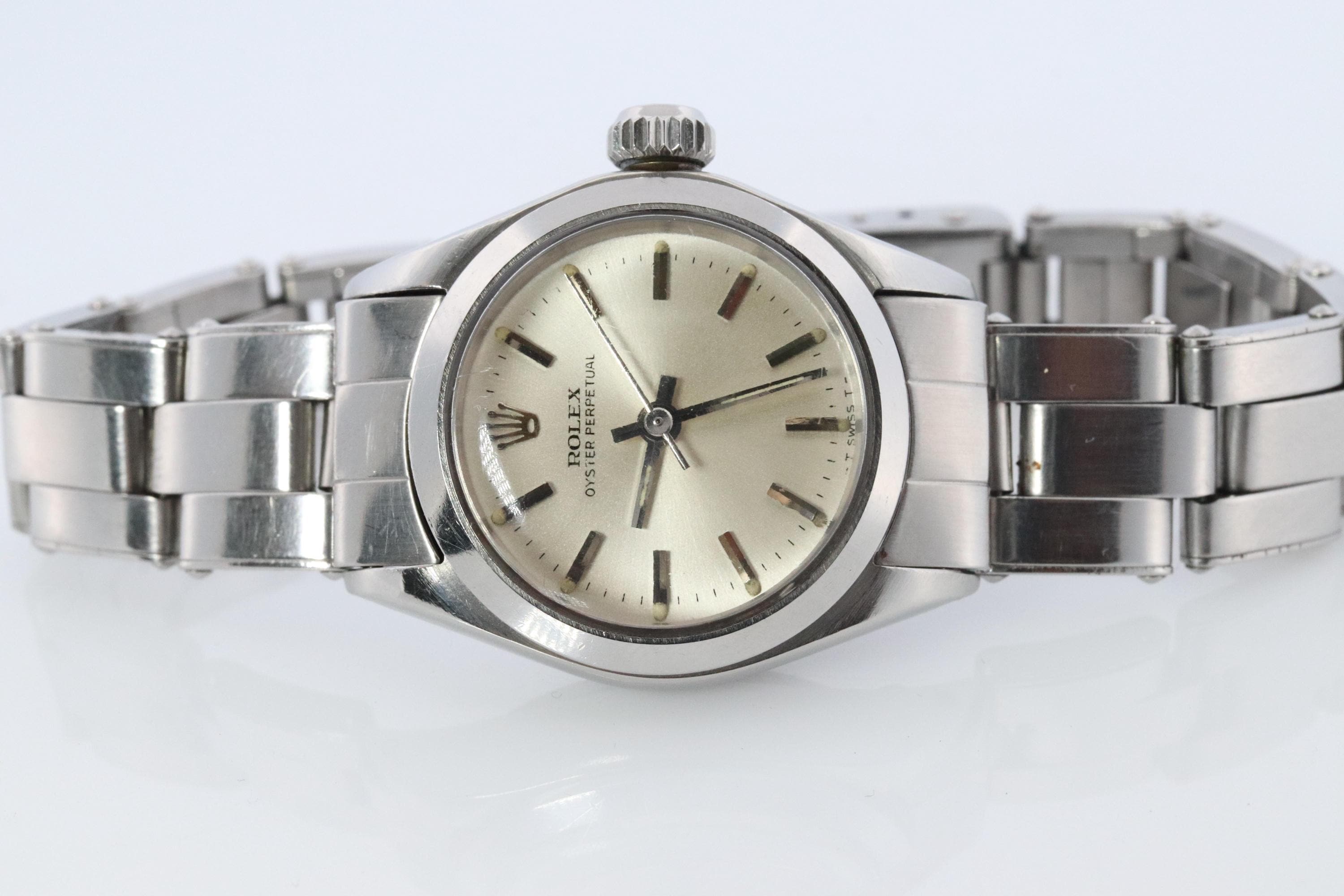 本物のロレックス6618ウォッチ。レディース ロレックス オイスター