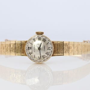 14k Cartier X Movado Mechanical Watch. 14k Yg Genuine Cartier Ladies Watch.