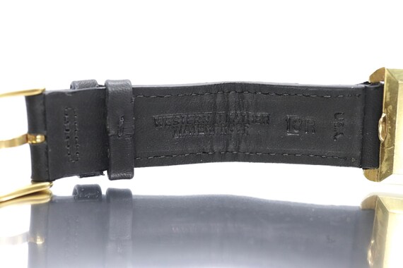 18k MOVADO Rectangle Manual Watch. Movado Vintage… - image 9