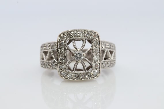 Diamond Shield Ring