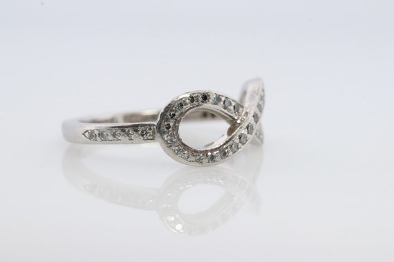 Tiffany and Co. Diamond Ring. Platinum Infinity D… - image 4