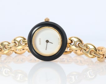 Vintage Gucci Quartz 11/12.2  Watch Timepiece. Gucci Ladies Chain Link Watch