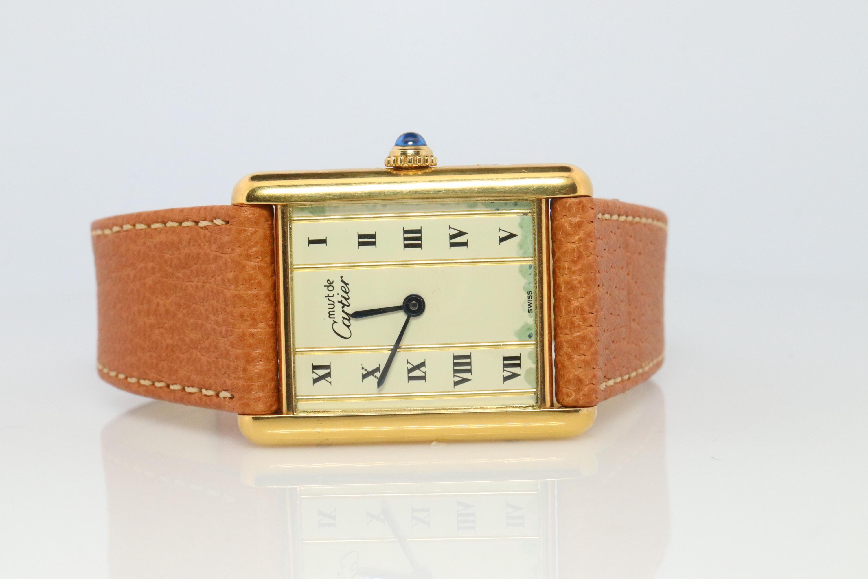 Cartier tank vermeil - Etsy 日本