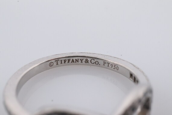 Tiffany and Co. Diamond Ring. Platinum Infinity D… - image 7