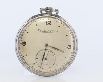 Iwc International Watch Company Antique Pocket Watch.