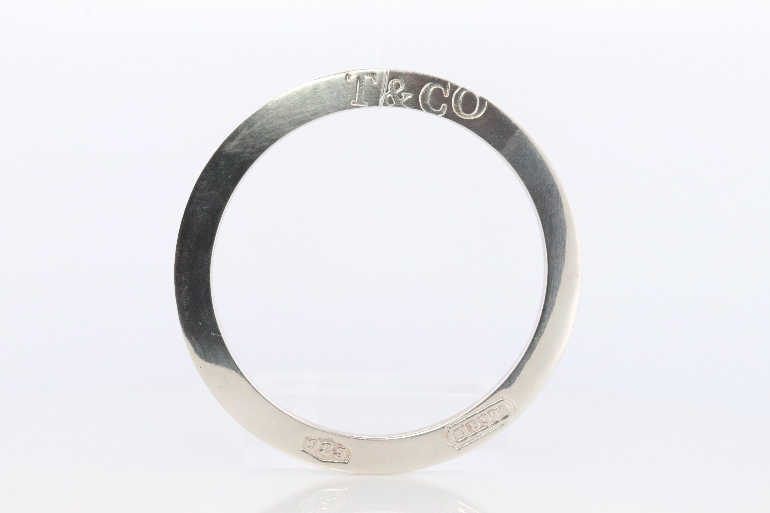 Tiffany and Co. 1837 Sterling Silver bracelet. RARE flat Tiffany and Co. 1837 Sterling Silver bracelet. RARE flat