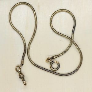 10k Gold Filled Pocket Watch Chain