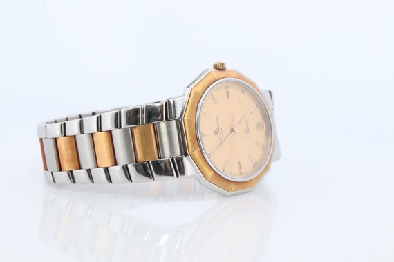 Baume & Mercier two tone stainless steel wristwatch Shop Baume & Mercier Women main image 3