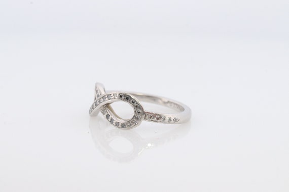 Tiffany and Co. Diamond Ring. Platinum Infinity D… - image 3