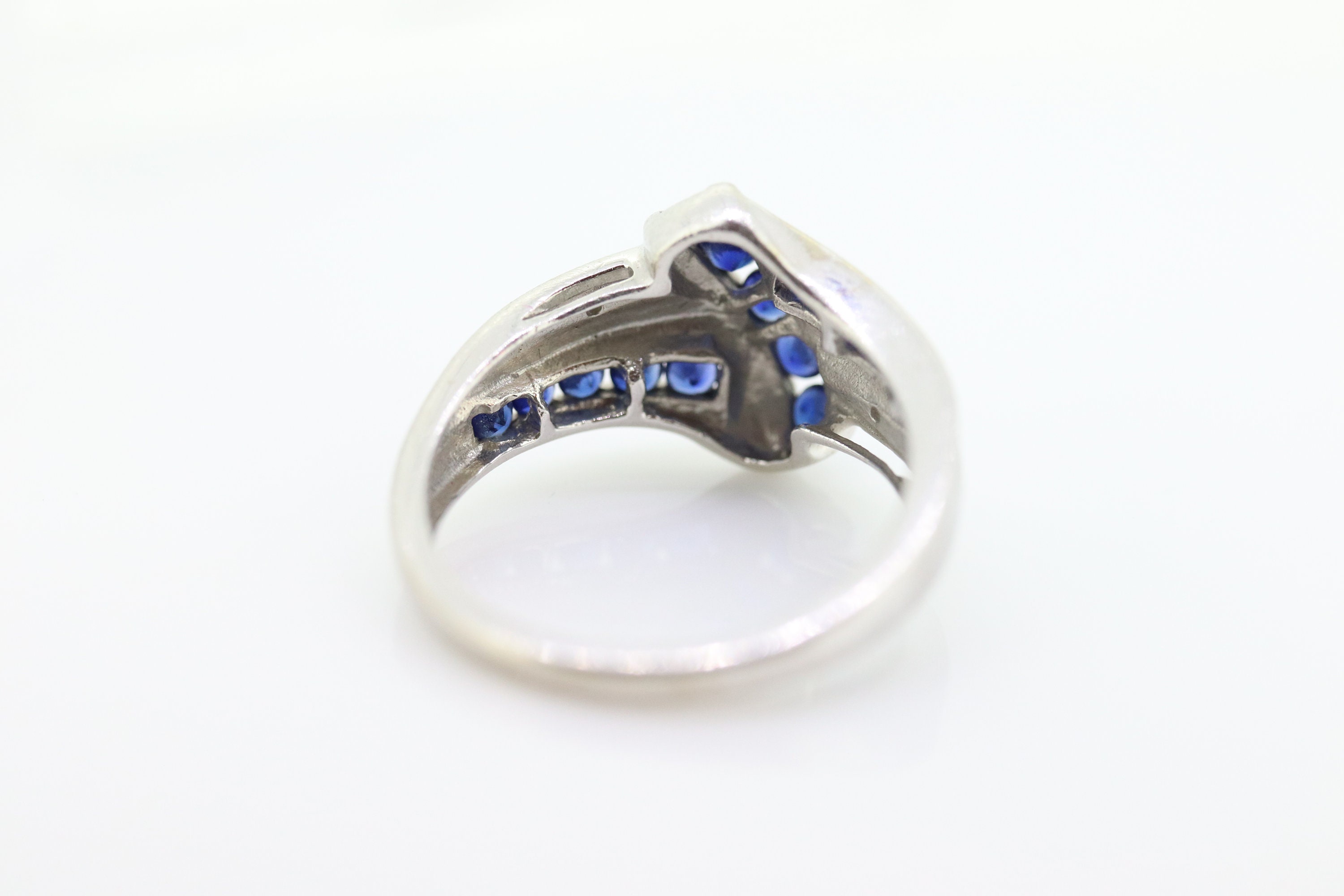 10k thl sapphire online ring