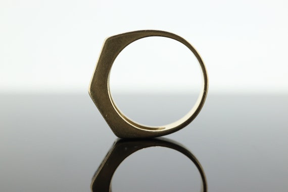 14k diamond tension set Eternity ring. 14k Diamon… - image 4