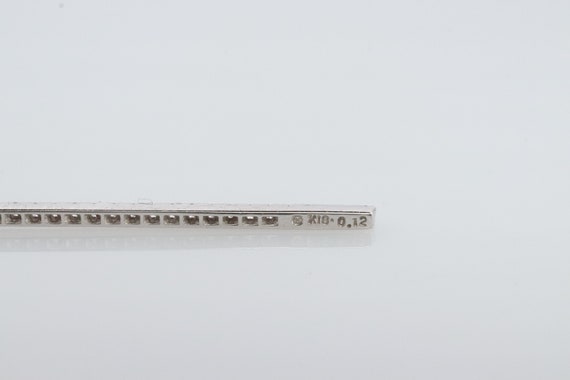 MIKIMOTO Necklace. 18k White gold Mikimoto Diamon… - image 7