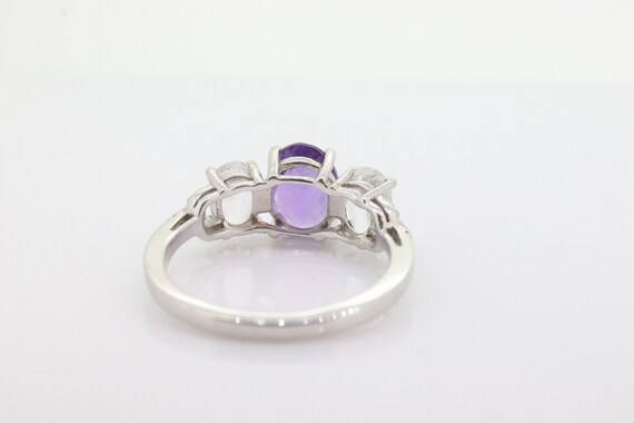 Multi-Color Gem Ring. 10k Trilogy ring. Amethyst … - image 5