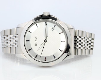 Gucci Quartz 126.4 Watch. Gucci G Timeless Round 38mm. - Etsy display picture 1