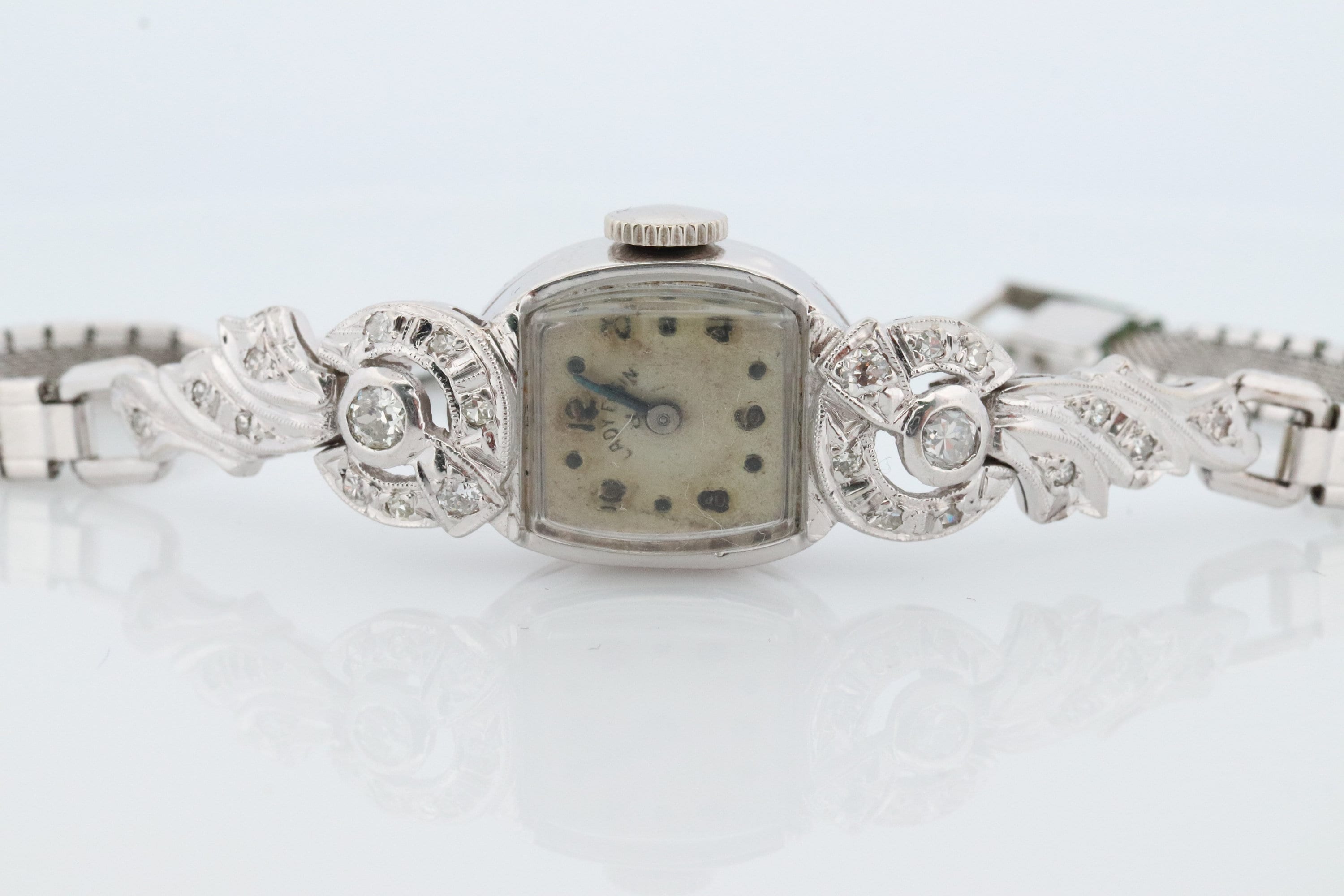 Elgin diamond quartz ladies watch top