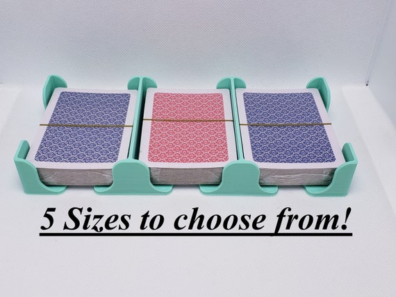 PLAYING CARDS PLATE 3枚セット Draw and Discard Tray, Triple Wide Card Tray, 3 Tray Playing Card
