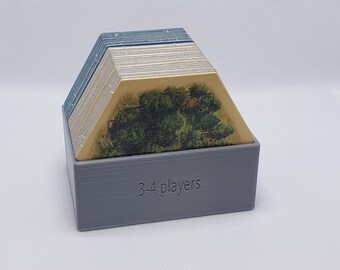 Hexagon storage case, for original, 6 player expansion pack, and SF - 3d printed - Build Trade Settle