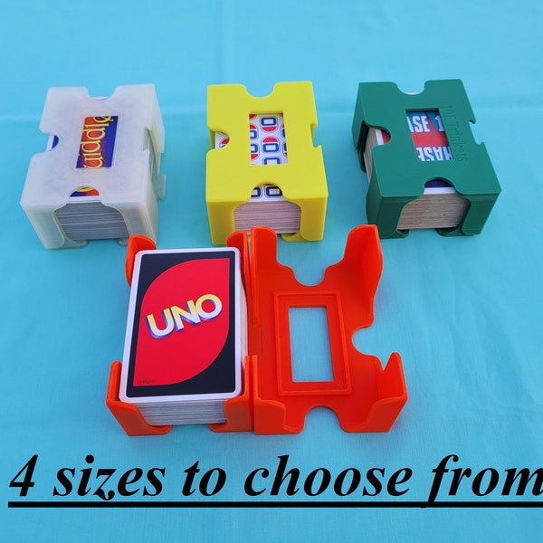 Card game storage case and draw & discard tray all in one! Kids ruin the boxes to your card games? Take a look at this.