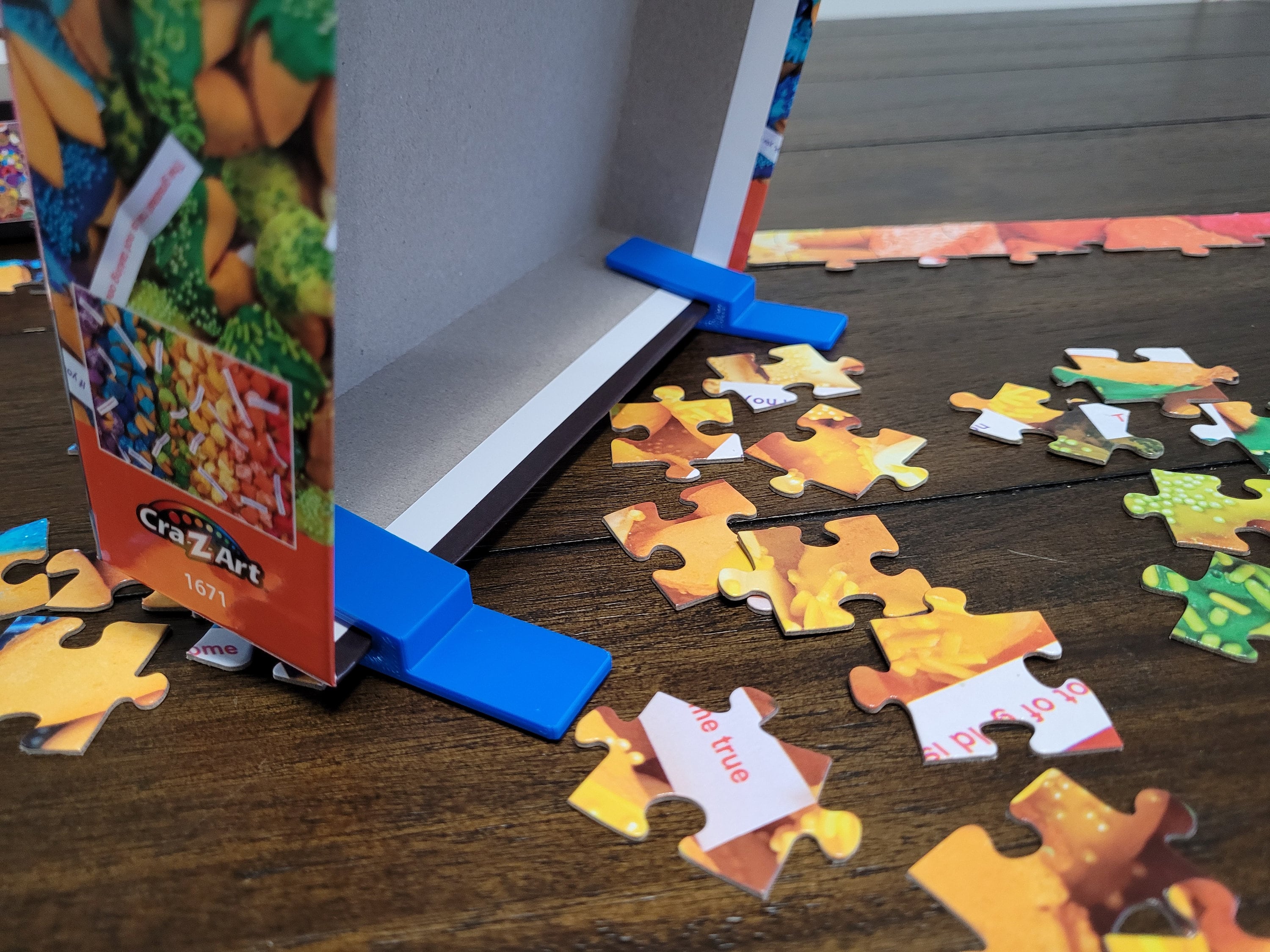 Puzzle Box Stand, Lid Holder for Jigsaw Puzzles, Christmas Gift