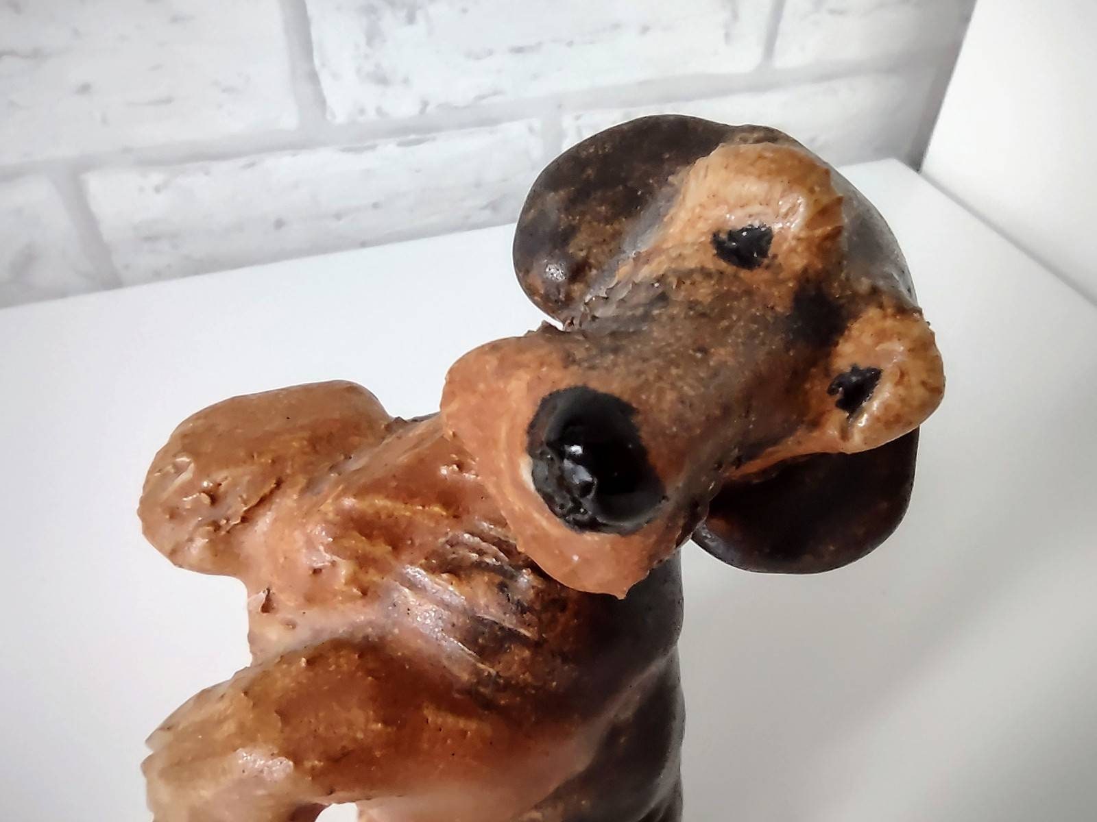 Jie Gantofta Keramik Terrier Hund Figur Etsy