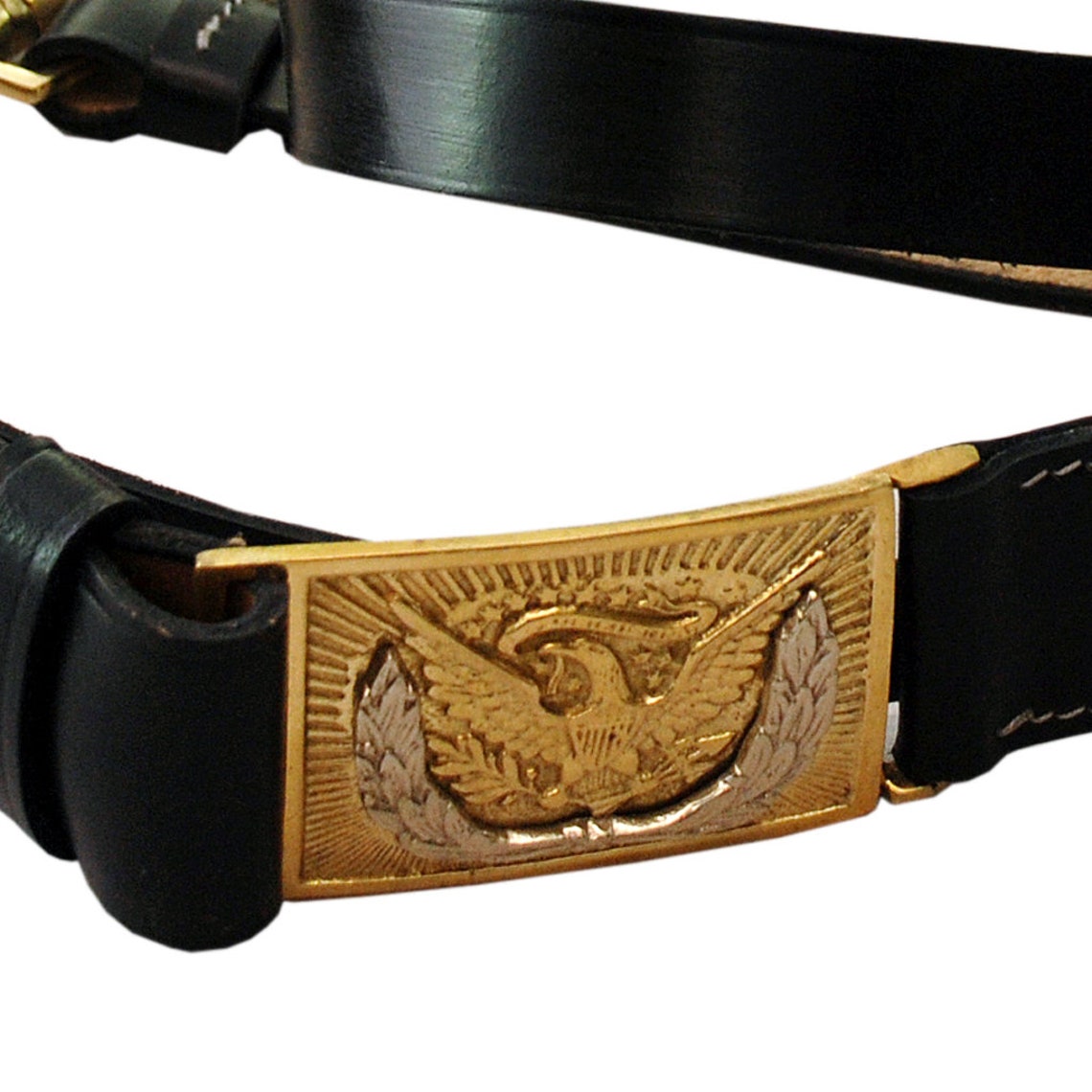 Leather army officer belt American Civil War Union Officers Etsy