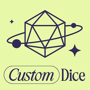 Jeu de dés D&D personnalisés - Dés D&D tranchants en résine faits main pour D&D, D&D, Donjons and Dragons, RPG et jeux de société