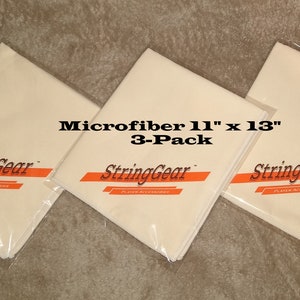 Microfiber Polishing cloths for Guitars, and Musical Instruments