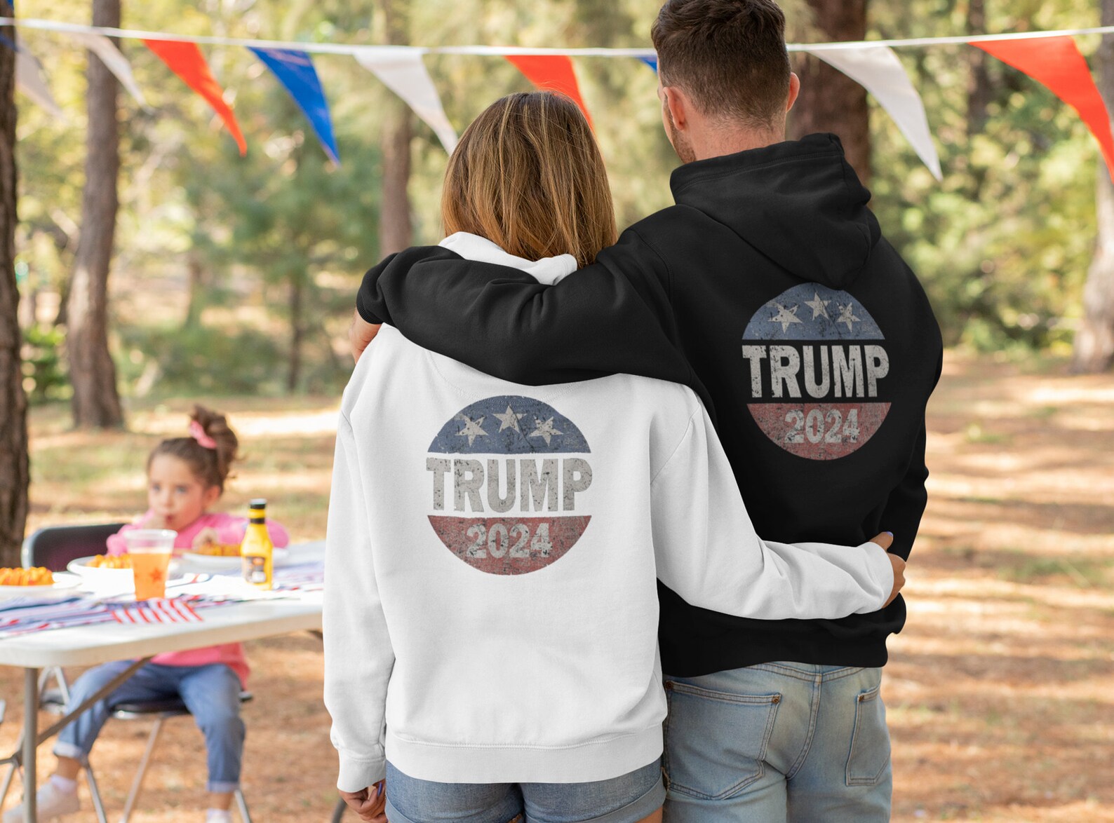 Trump 2024 Hoodie Trump 2024 Patriotic Hoodie Patriot Etsy