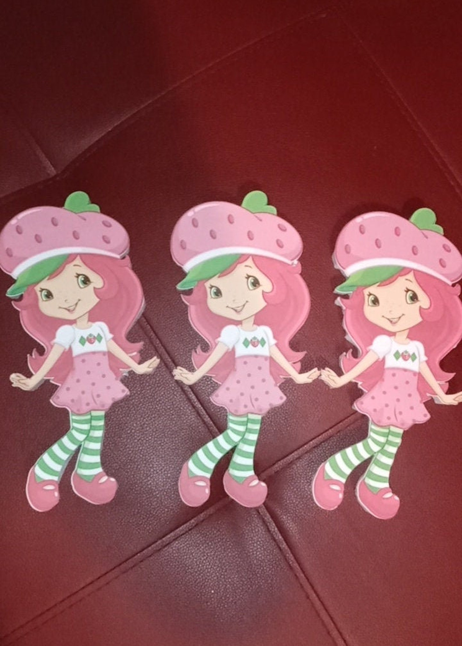 Set of 3 Strawberry Shortcake Etsy