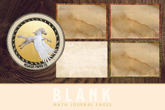 Art Random 58冊セット　アートランダム Dark Academia Junk Journal Kit VINTAGE MATH Journal With