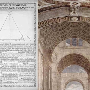 30 Academia Journal Pages with Architecture Philosophers & Da Vinci ephemera - a VINTAGE MATH Journal Junk Journal Kit